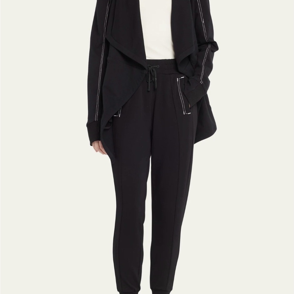 Blanc Noir Black Jogger Pants